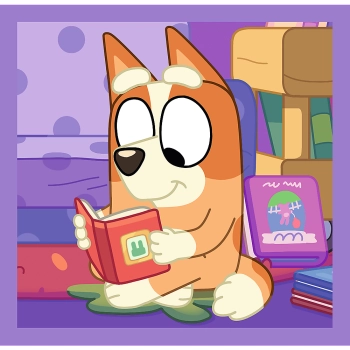 Puzzle - 3w1 (20, 36, 50) - Poznaj Bluey - Trefl 34895