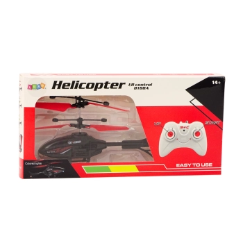 Helikopter Zdalnie Sterowany RC Żyroskop Czerwony