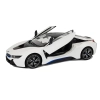 Auto R/C BMW i8 Rastar 1:14 Biały Drzwi Automatyczne