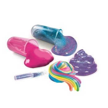 Naukowa Zabawa Laboratorium Super Kolorowe Slime Język Polski Clementoni 50636