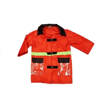 Prawdziwy Strój Strażaka Dla Dziecka Kask Gaśnica Akcesoria Czerwony