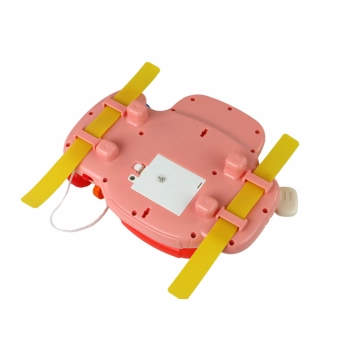 Interaktywna Kierownica Różowa Symulator Jazdy Wielofunkcyjna