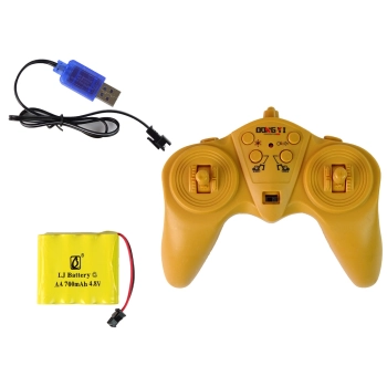 Duża Koparka Gąsienicowa R/C Światło/Dźwięk Zdalnie Sterowana