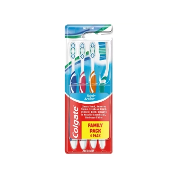 Colgate Triple Action Szczoteczka do Zębów 4 szt.