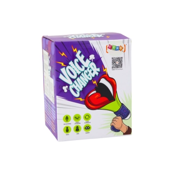 Megafon Zmieniacz Głosu Nagrywanie Trzy Tryby Głosu Usta Niebieski