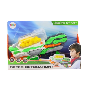 Pistolet Na Miękkie Kulki 23 Metry Strzału 30 Kulek