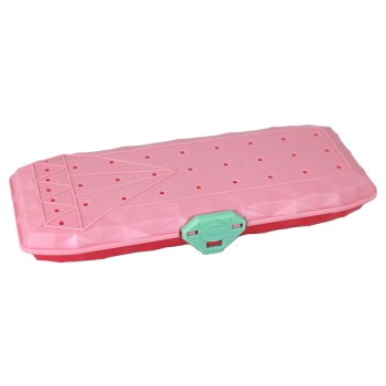 Zestaw do Robienia Bransoletek Pudełko Różowe