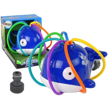 Wieloryb Fontanna Wodna Niebieska Ogród