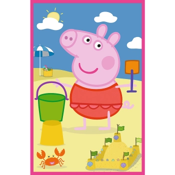 Puzzle - 3x50 - Siła przyjaźni Świnka Peppa - Trefl 34877