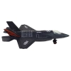 Samolot Napęd Frykcyjny Światła Dźwięki 1:72 Czarny