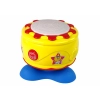 Duży Interaktywny Bębenek Muzyczny Światełka 19 cm
