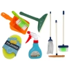 Zestaw do Sprzątania Cleaning Set 11 Elementów AGD Mop Miotła Wiadro