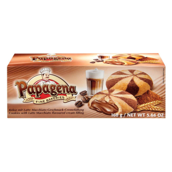 Biszkopty z nadzieniem Latte Macchiato 160g