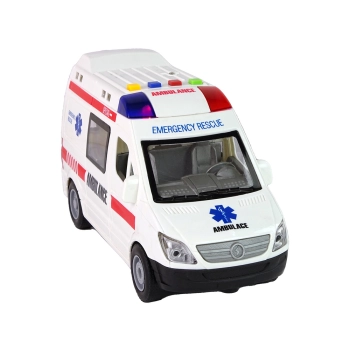 Karetka Pogotowia Światła Dźwięki Napęd Frykcyjny