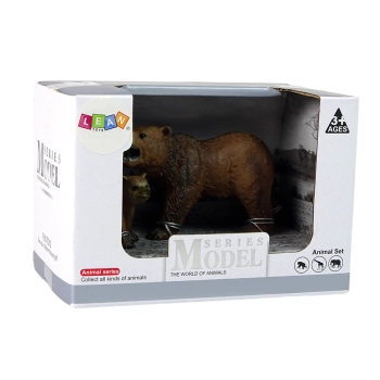 Zestaw 2 Figurek Niedźwiedź Grizli z Młodym