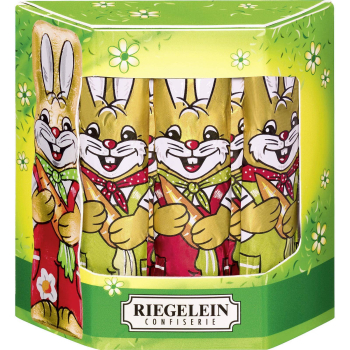 Riegelein króliczek wielkanocny duży 10x12,5g