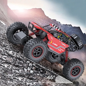 Samochód Terenowy RC Zdalnie Sterowany Czerwony 1:16