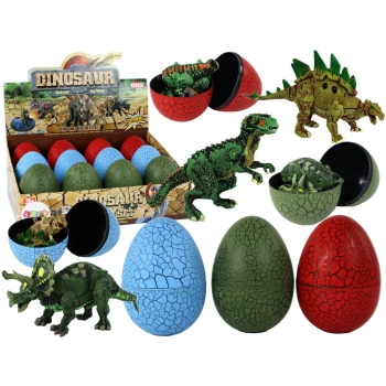 Jajo Figurka Dinozaura 3 Kolory 9cm