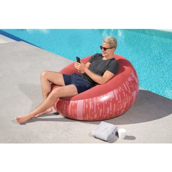 Dmuchany Fotel Czerwony Bestway 75052