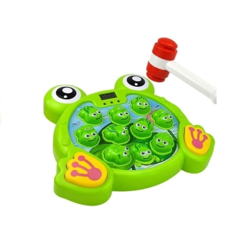 Świecące Żabki z Młoteczkiem Gra Zręcznościowa