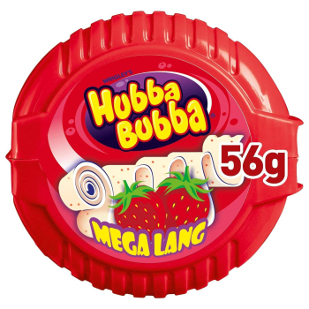 Hubba Bubba Truskawka Mega Lang Guma do Żucia 56 g