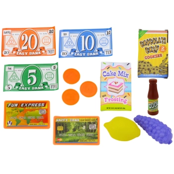 Zestaw Sklep Z Pączkami Cukiernia Kasa Fiskalna Mikrofala