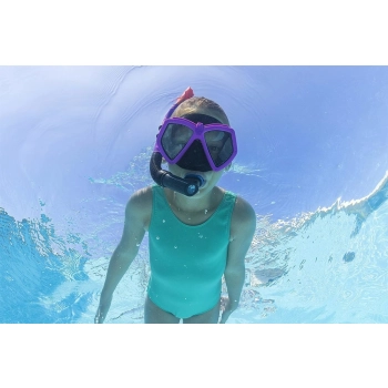 Zestaw do Nurkowania Maska z Rurką Różowy 24070