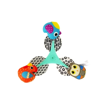 Karuzela Dla Niemowląt Do Łóżeczka Wózka Kolorowe Ptaszki Melodia