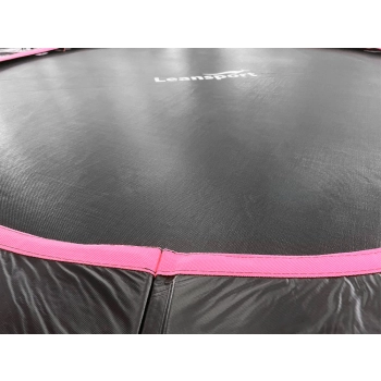 Trampolina LEAN Sport Max 10ft Czarno-Różowa