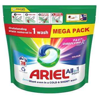 Ariel All in 1 Color Kapsułki do Prania 38 szt.