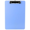 Podkładka Deska Z Klipem Do Pisania Miarka A4 Plastikowa Niebieska
