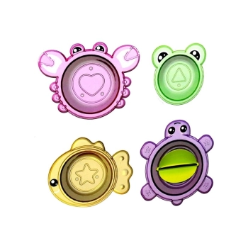 Delfinek z Foremkami Morskimi Do Zabawy w Kąpieli