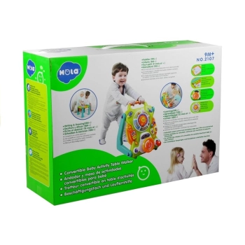 Pchacz Stolik 3w1 Znikopis Dla Malucha Gra Świeci