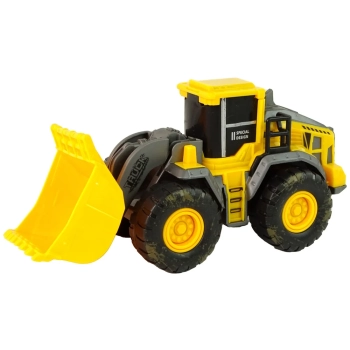 Zestaw Pojazdów Budowlanych 3 Modele Żółte