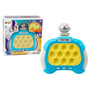 Gra Pop-It Wac A Mole Kosmonauta Światła Dźwięki Niebieski