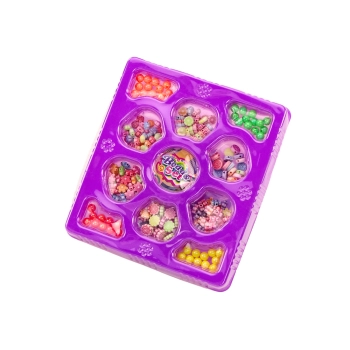 Koraliki Do Robienia Biżuterii DIY Zestaw Kreatywny Zawieszki Kwiatuszki