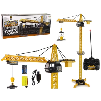 Ogromny Dźwig Żuraw R/C Zdalnie Sterowany Wysokość 183 cm 2 Poziomy