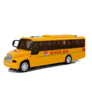 Szkolny Autobus z Naciągiem Światłami i Dźwiękami Otwierane Drzwi