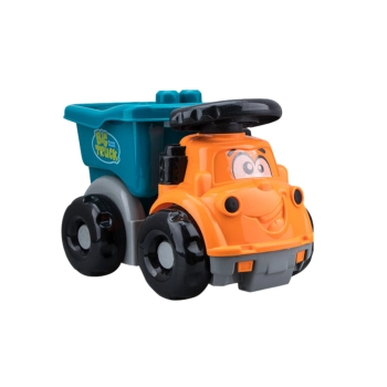 Zestaw Zabawek Do Piasku Wywrotka Foremki Konewka Pomarańczowy