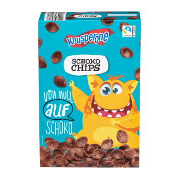 Knusperone Schoko Chips Płatki Śniadaniowe 750 g