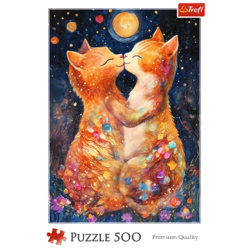 Puzzle - 500 - Pocałunek w Świetle księżyca - Trefl 37546