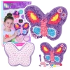 Zestaw Kreatywny DIY Poduszka Do Szycia Wyszywanka Motylek Fioletowa