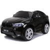 Auto Na Akumulator BMW X6M Czarne Dwuosobowy Fotel
