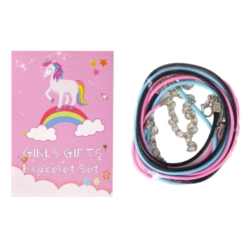 Zestaw Do Robienia Bransoletek Charmsy DIY Jednorożec
