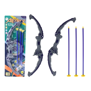 Łuk Strzelecki Fioletowy Strzały Z Przyssawkami 3 Sztuki