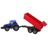 Traktor z Przyczepą Pojazd Rolniczy Farma Niebieski