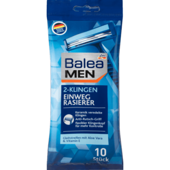 Balea Men Jednorazowe maszynki do golenia 2-ostrzowe 10 szt.
