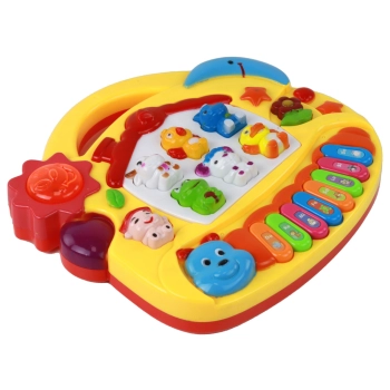 Muzyczne Pianinko Dla Dzieci Nauka Języka Angielskiego Zwierzęta