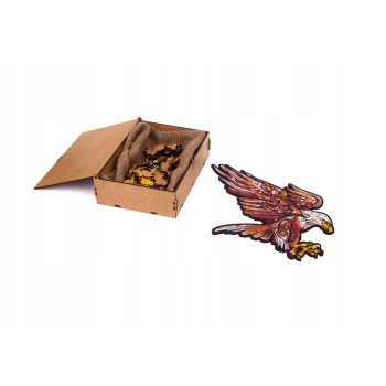 Puzzle Drewniane EKO 68 Orzeł Karpacki A4 PuzA4-01750