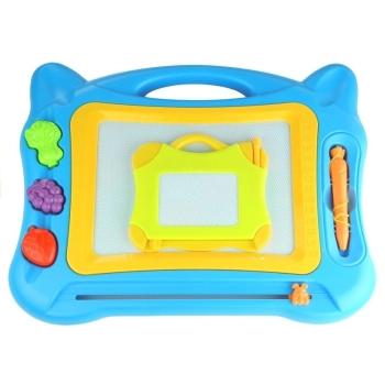 Duży Znikopis Tablica Magnetyczna Stempelki 2w1